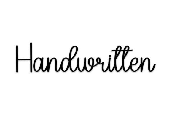 Handmade Font - Preview 4