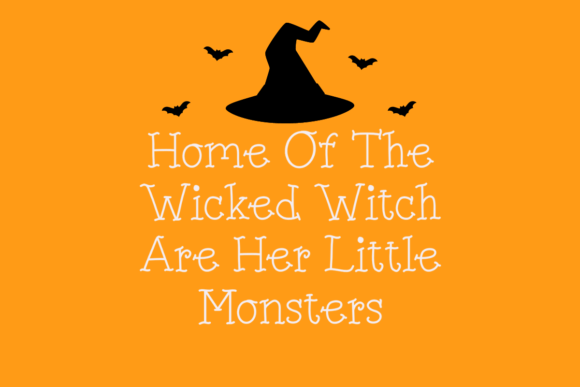 October Witch Font PNG with transparent background - Preview 3