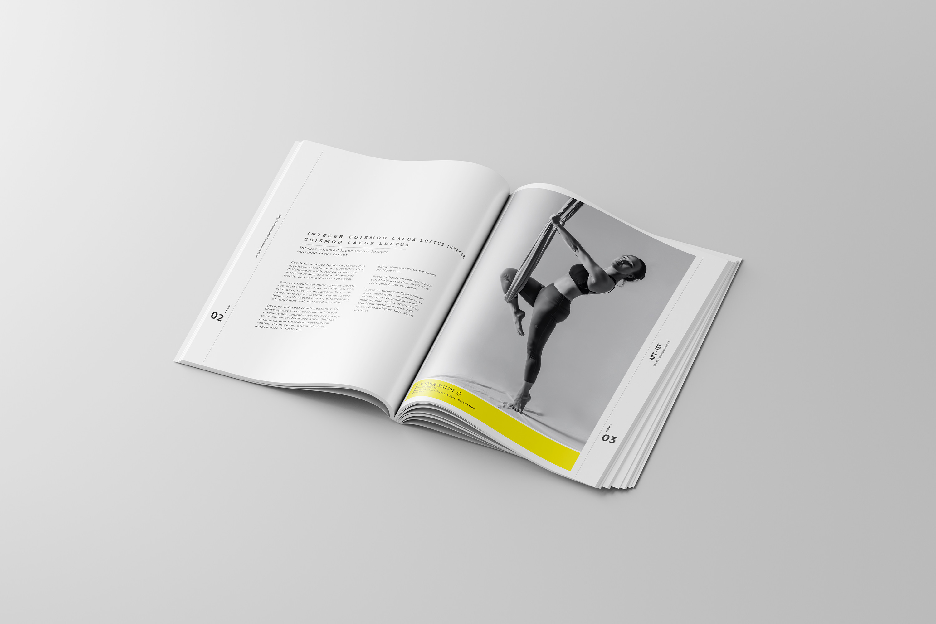 Open Magazine Mockups Graphic by pmvchamara · Creative Fabrica
