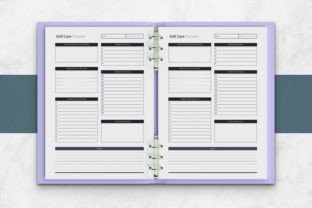 Self Care Planner Printable Template Graphic by JUNDI · Creative Fabrica