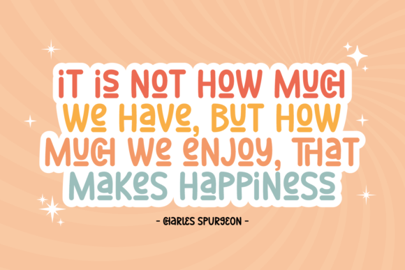 Always Cheerful Font - Preview 2