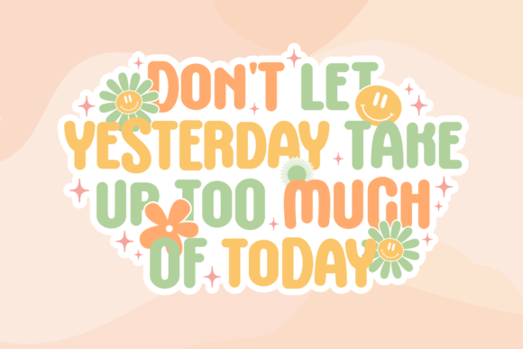 Amazing Sunrise Font PNG with transparent background - Preview 1