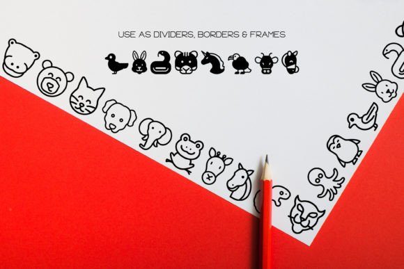 Animal Alphabet Font - Preview 6