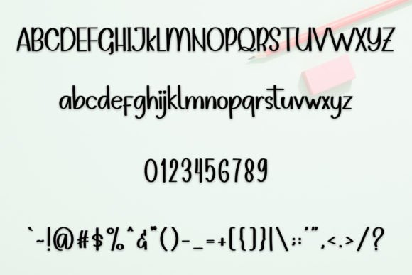 Baby Shower Font - Preview 5