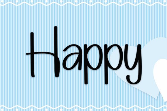 Baby Boy Font - Preview 2