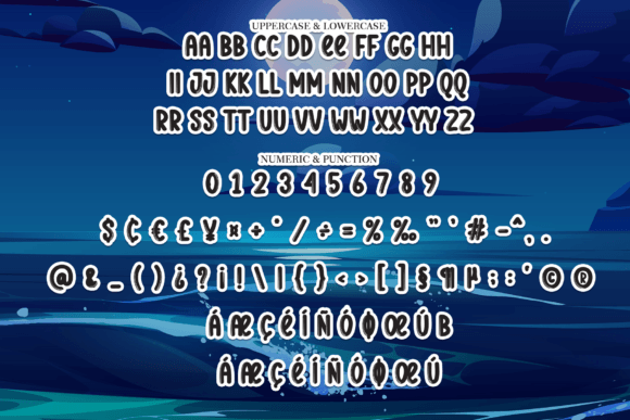 Beautiful Night Font - Preview 6