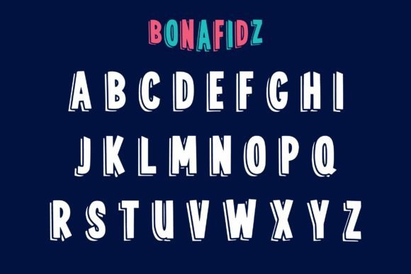 Bonafidz Font - Preview 5