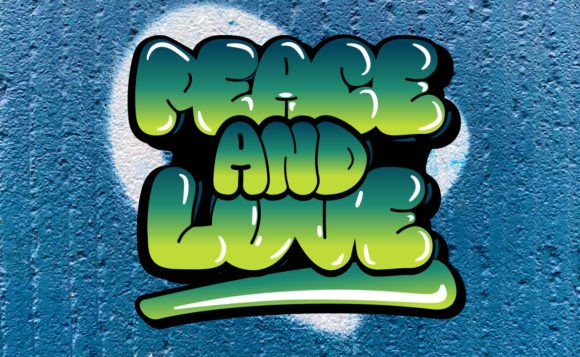 Chunky Bomb Font PNG with transparent background - Preview 2