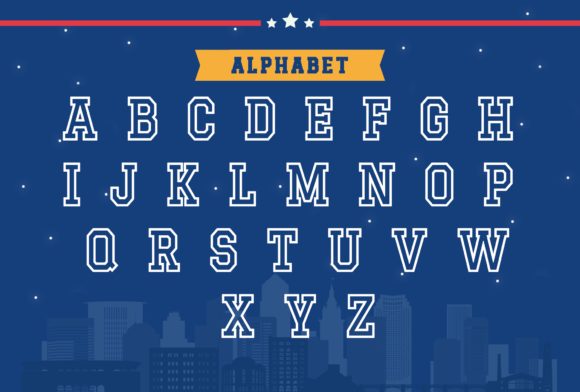 College Font - Preview 1