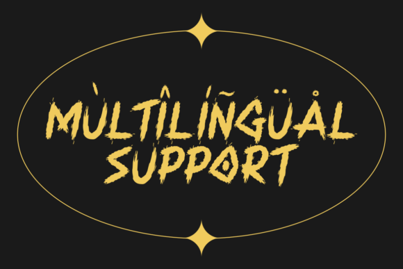 Distem Font PNG with transparent background - Preview 3