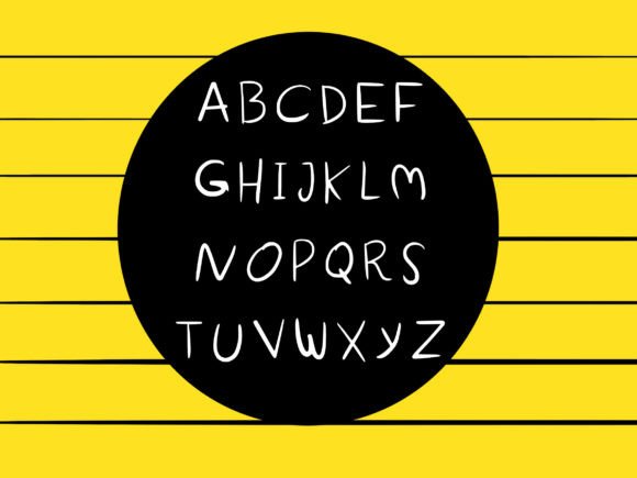 Fine Typing Font - Preview 1