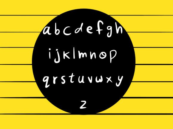 Fine Typing Font - Preview 2