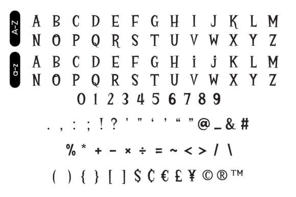 Fox Devil Font PNG with transparent background - Preview 6