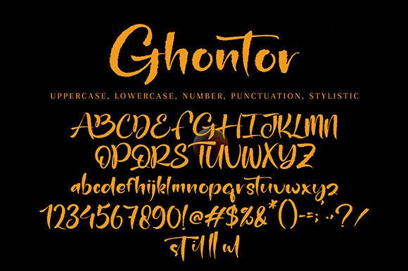 Ghontor Font - Preview 5