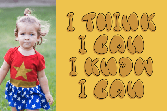 Humble Candy Font PNG with transparent background - Preview 1