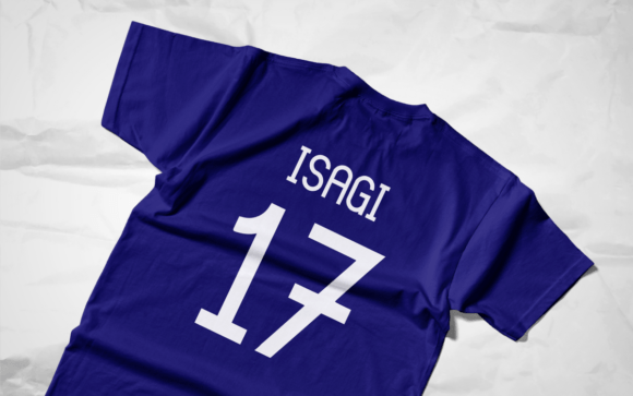 Isagi Font font preview - 3