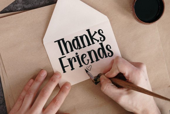 Joyful Writing Font PNG with transparent background - Preview 5