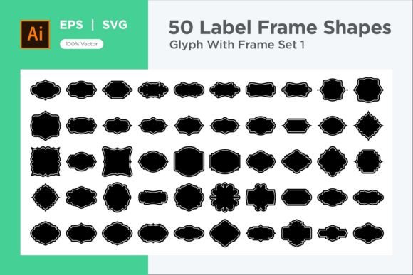 Label Frame Shape - Glyph -50-1