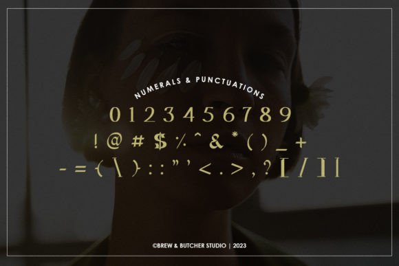 Melbo Font PNG with transparent background - Preview 2