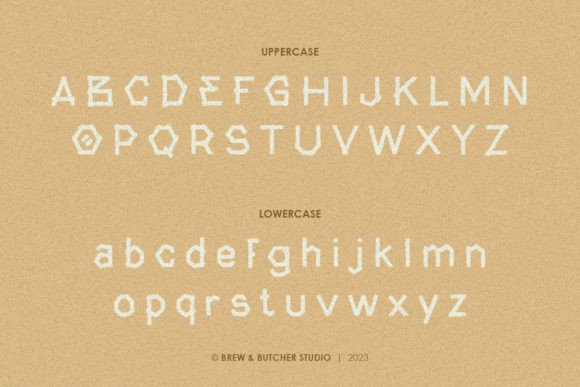 Mooje Font PNG with transparent background - Preview 1