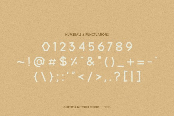Mooje Font PNG with transparent background - Preview 2