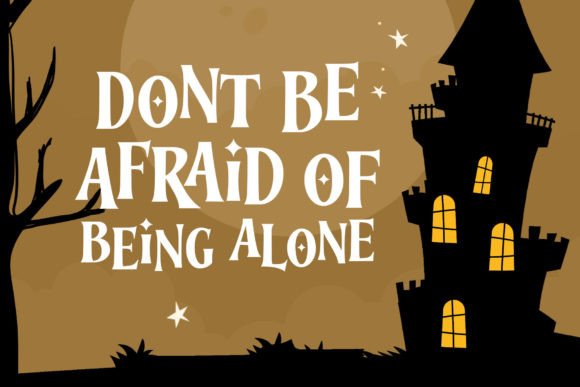Nightmare Crawler Font PNG with transparent background - Preview 1