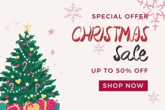 Santa Festival Font PNG with transparent background - Preview 4