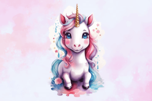 Unicorn Sublimation Clipart Bundle Graphic by Trending Design Studio ...