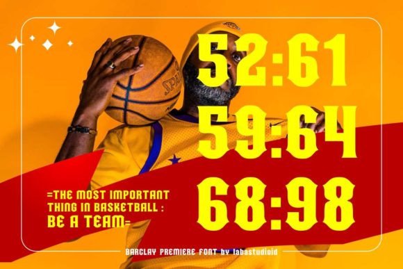 Barclay Premiere Font - Preview 1