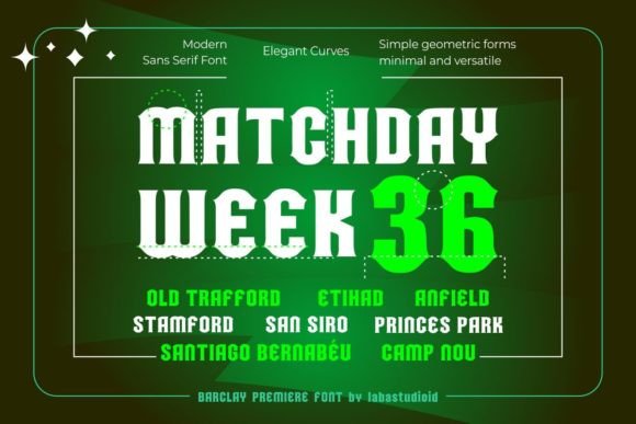 Barclay Premiere Font - Preview 2