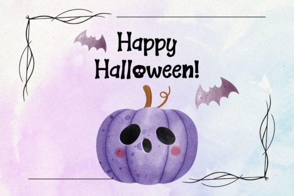 Bones Party Font PNG with transparent background - Preview 3