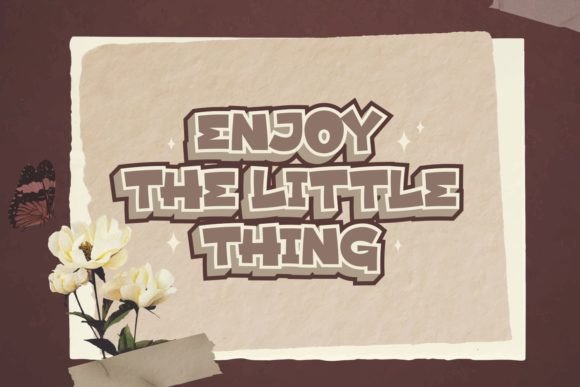 Comic Teras Font - Preview 2