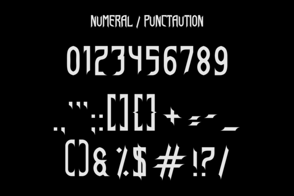 Disamber Font - Preview 2