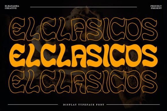 Elclasico Font PNG with transparent background - Preview 4