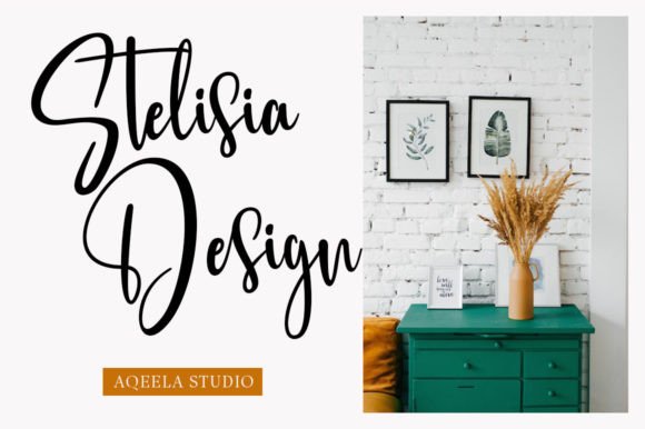 Ella Getsya Font - Preview 1