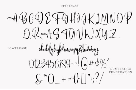 Ella Getsya Font - Preview 6