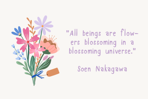 Flower Bloom Font - Preview 1