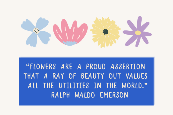 Flower Bloom Font - Preview 4