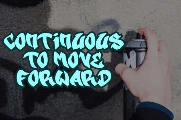 Funky Fusion Font PNG with transparent background - Preview 4