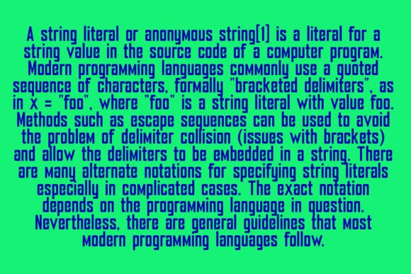 Gorteg Condensed Sans Display Font Font - Preview 3