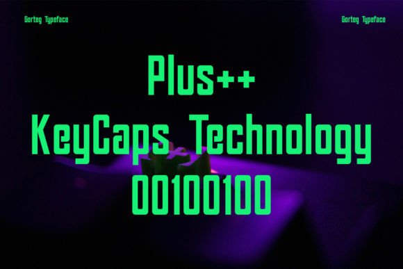 Gorteg Condensed Sans Display Font Font - Preview 4