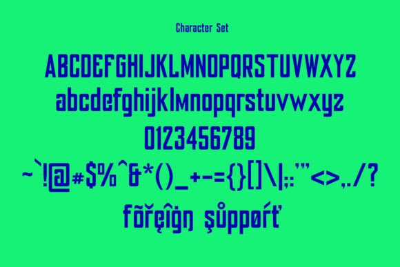 Gorteg Condensed Sans Display Font Font - Preview 5