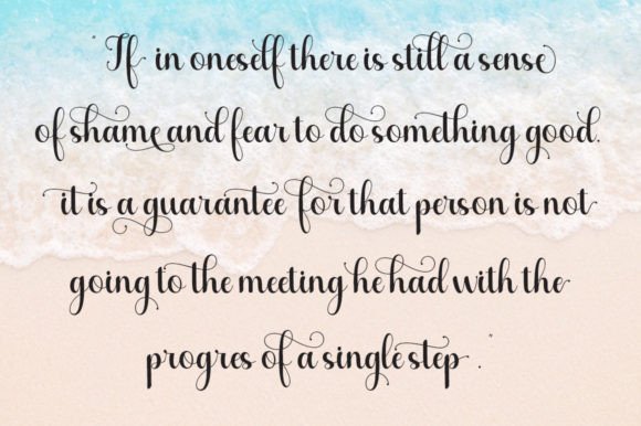 Kaila Giovani Font PNG with transparent background - Preview 3