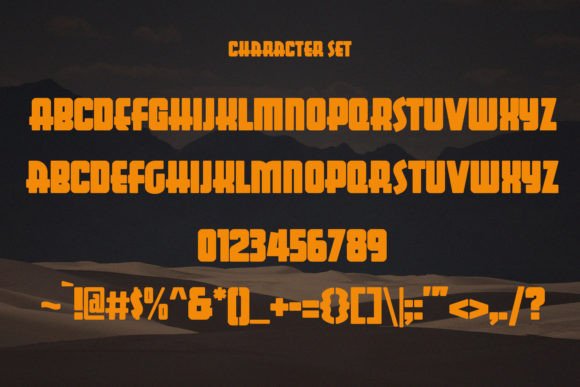 Kotarses Font PNG with transparent background - Preview 6