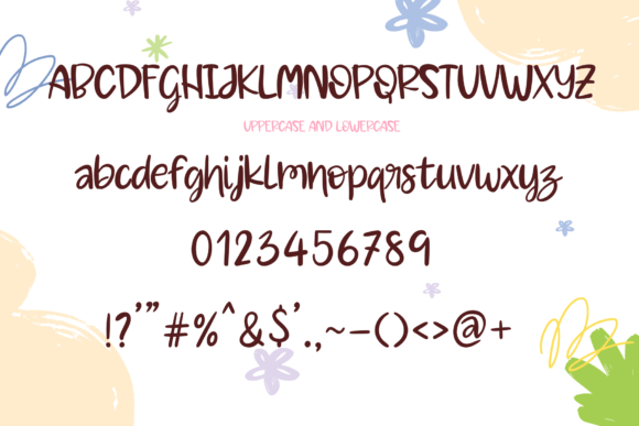 Monday Chocolate Font PNG with transparent background - Preview 6
