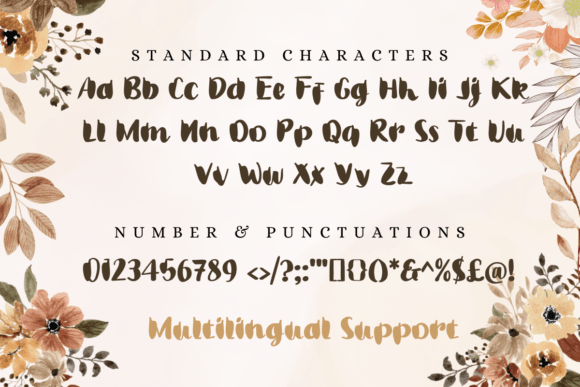 Monique Browne Font PNG with transparent background - Preview 3