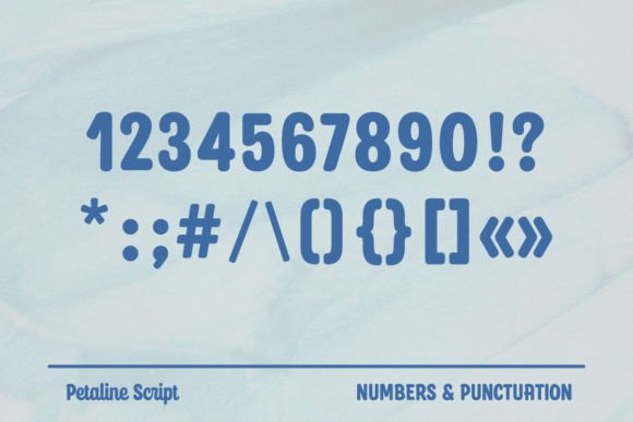 Petaline - Soft Script Font font preview - 6