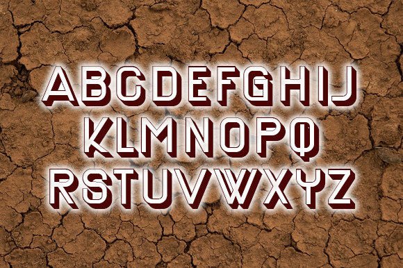 Schlamm Font PNG with transparent background - Preview 1