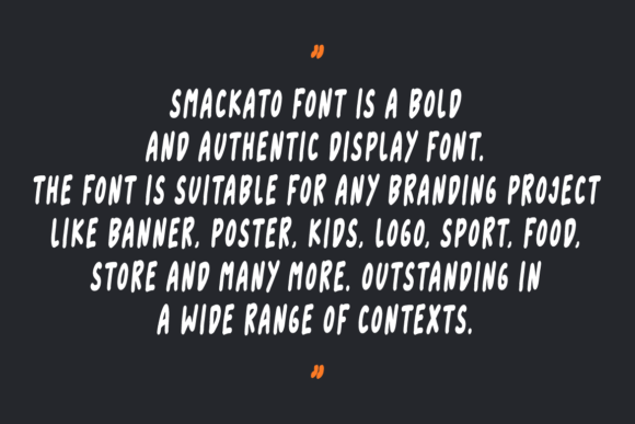 Smackato Font PNG with transparent background - Preview 4