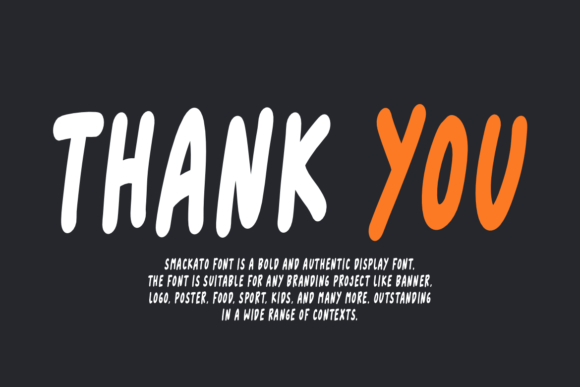 Smackato Font PNG with transparent background - Preview 6